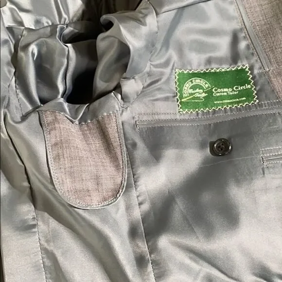 Cosmo Circle Custom Tailor Cashmere Jacket - Picture 7 of 8